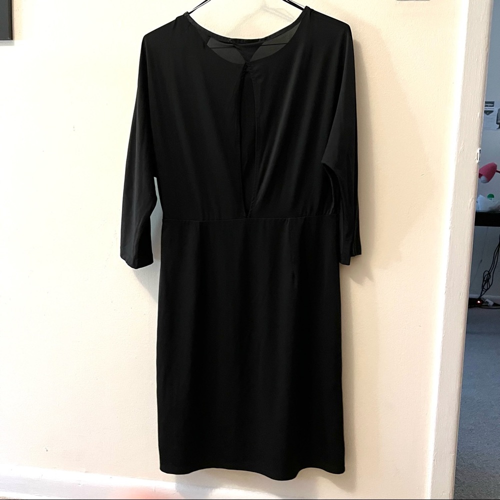 H&M black dress